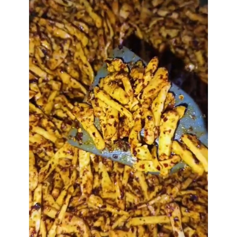 

Basreng pedas daun jeruk 500gr