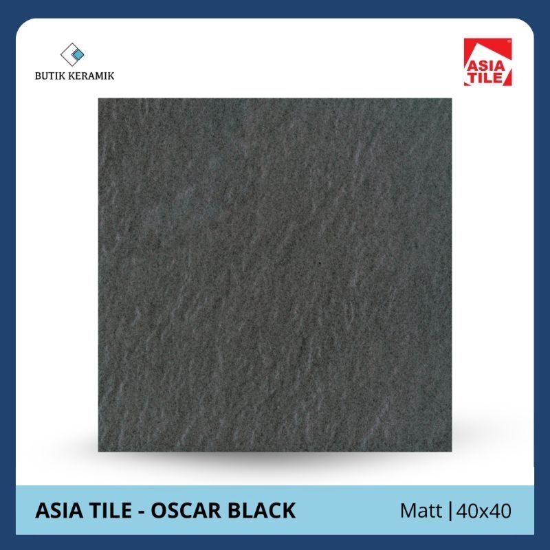 Keramik 40x40 cm | Asia Tile | Oscar Series | Matt / Permukaan Kasar | Grade A | Keramik Lantai | Ke