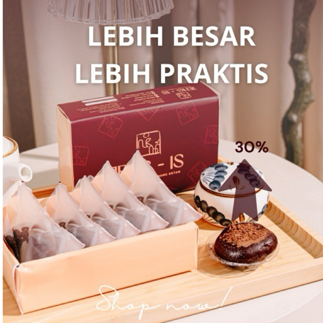 

JENANG LESS SUGAR 1 VARIAN GREEN TEA/MILK/DARK CHOCO/ ORI/ COCONUT/BOX REGULER / BOX BESAR/BAHAN PREMIUM/PERASAN SANTAN MURNI 100% / CAMILAN MOOD BOOSTER/ BINGKISAN/ OLEH-OLEH KHAS NUSANTARA/SUGUHAN