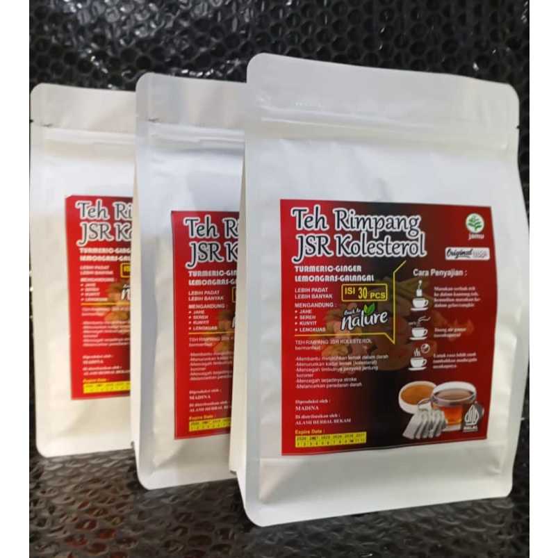 

Teh rimpang JSR Kolestrol | Teh Herbal Rimpang Jsr Kolestrol Alami isi 30