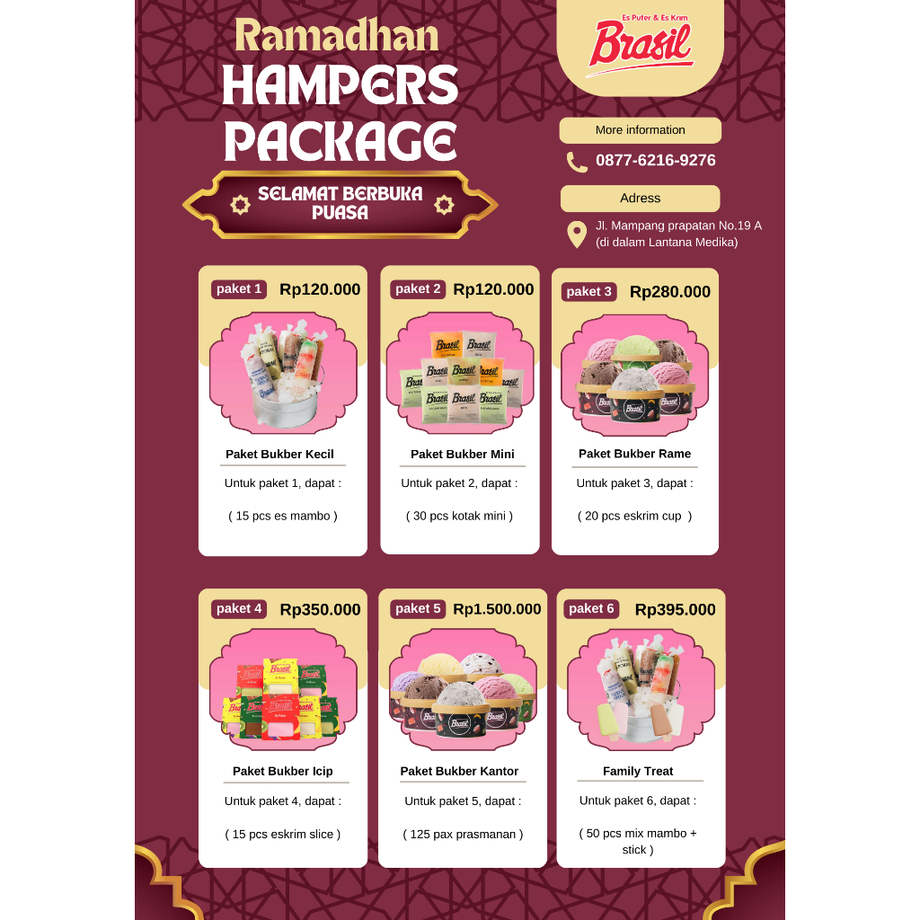 

RAMADHAN HAMPERS PACKAGE