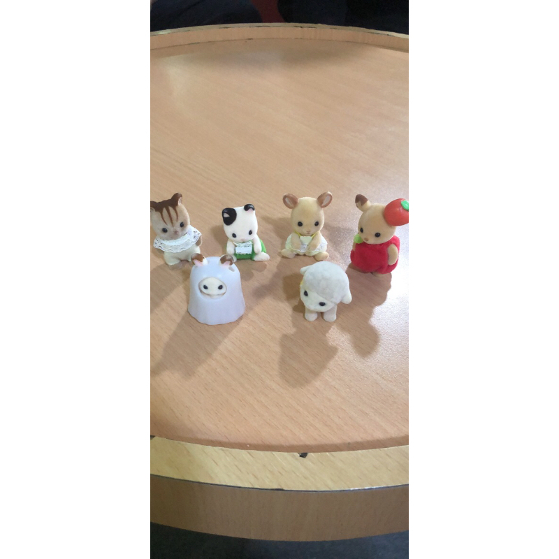 sylvanian families blind bag unsealed//baby shopping series// ghost bunny unsealed