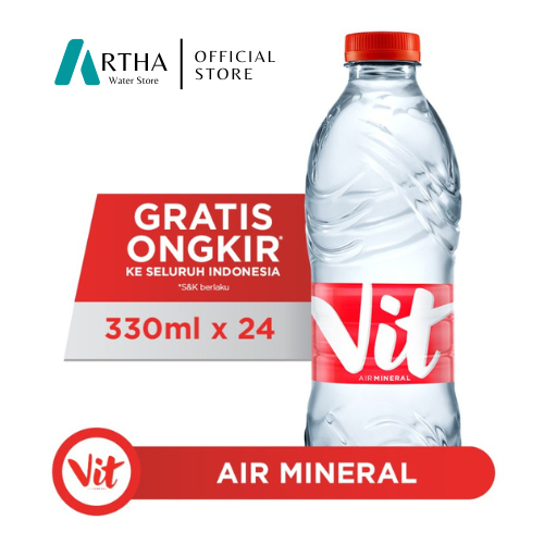 

VIT BOTOL 330ML - ISI 24 - AIR MINERAL