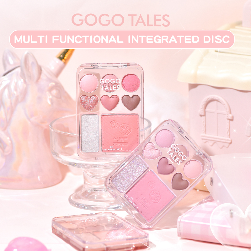 Gogo Tales Sweetheart Eyeshadow Gogo Tales All In One Blush Gogo Tales Eyeshadow GT609