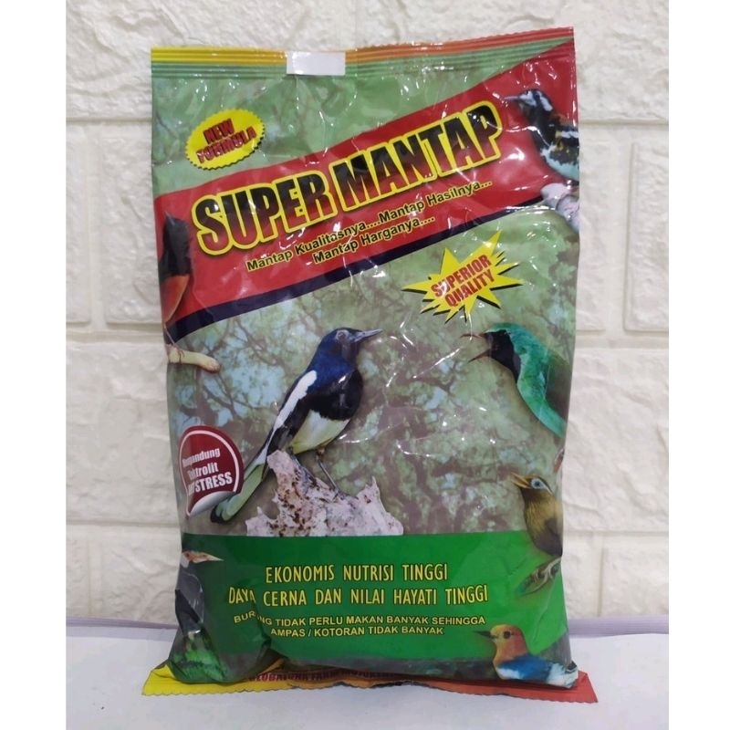 Super Mantap New Formula voer untuk burung murai batu kacer cucak ijo cendet anis ciblek pakan Pengg