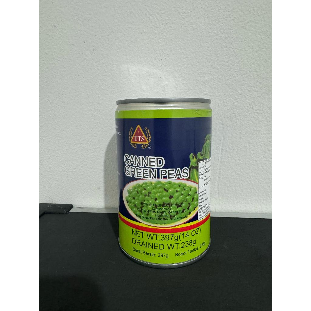 

TTS Kacang Polong dalam kaleng Green Peas 397gr