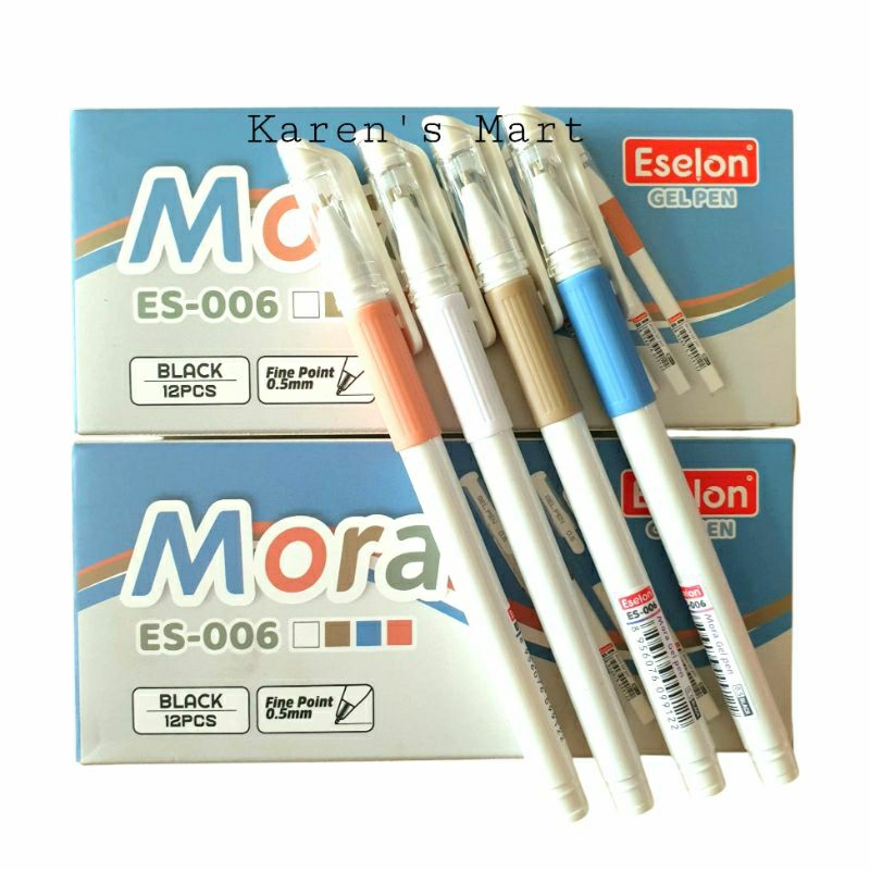 

#Bolpoin Eselon Gel Mora ES-006 1 PACK