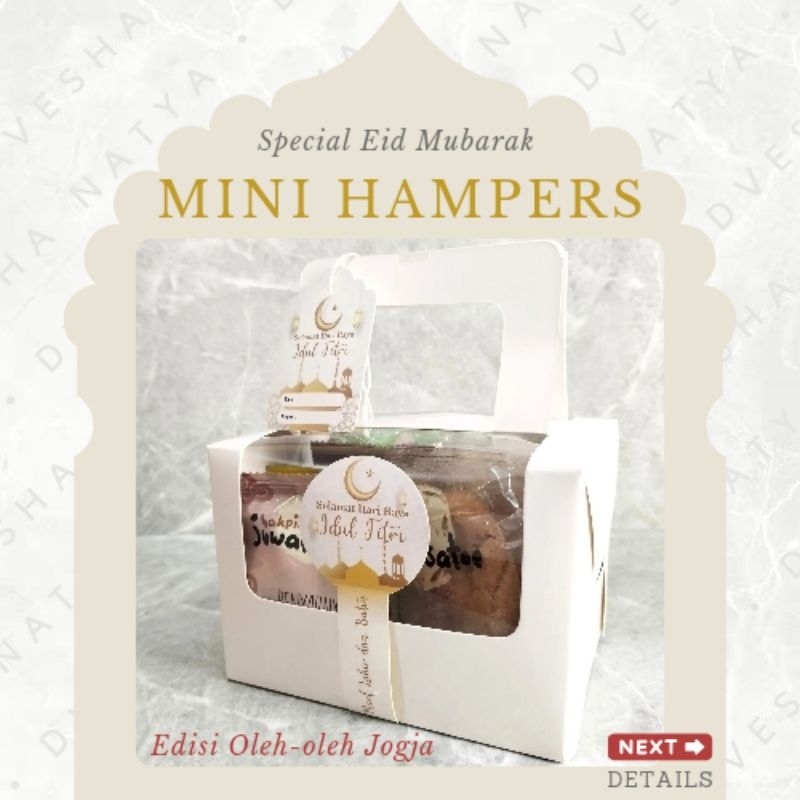

MINI HAMPERS LEBARAN IDUL FITRI/ HAMPERS OLEH-OLEH JOGJA BAKPIA JUWARA SATOE [No Parfum]