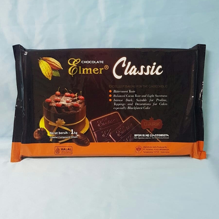 

Elmer Classic Dark Compound 1kg / 500gram