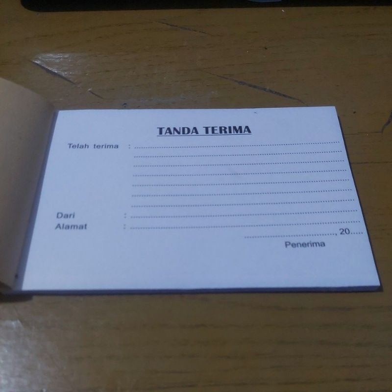 

[PCS] TANDA TERIMA BARANG 2 PLY / TANDA TERIMA 2 RANGKAP / NCR 2 RANGKAP