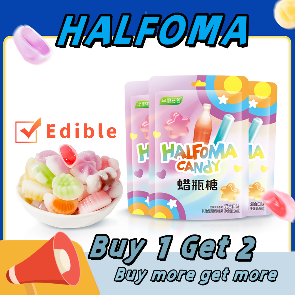 

halfoma Lilin gula-Diet makanan ringan, minuman manis, lilin