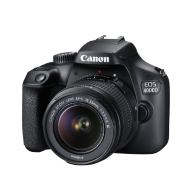 Canon 4000D Lensa Kit 18-55mm Original Kamera DSLR