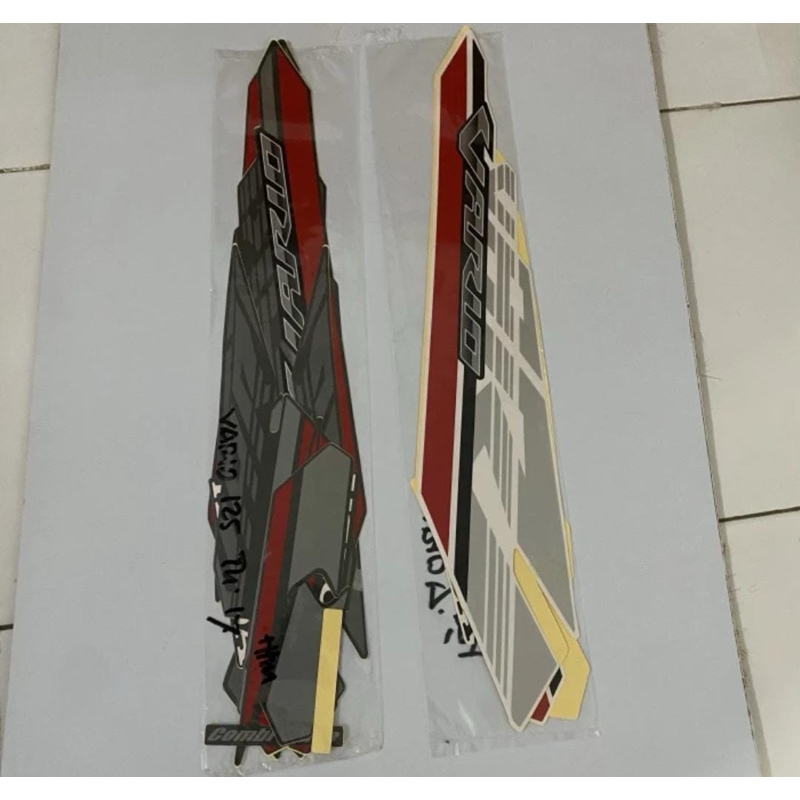Stiker Striping Honda Vario 125 Fi NON IDLING/NON ISS 2017 Original 100%