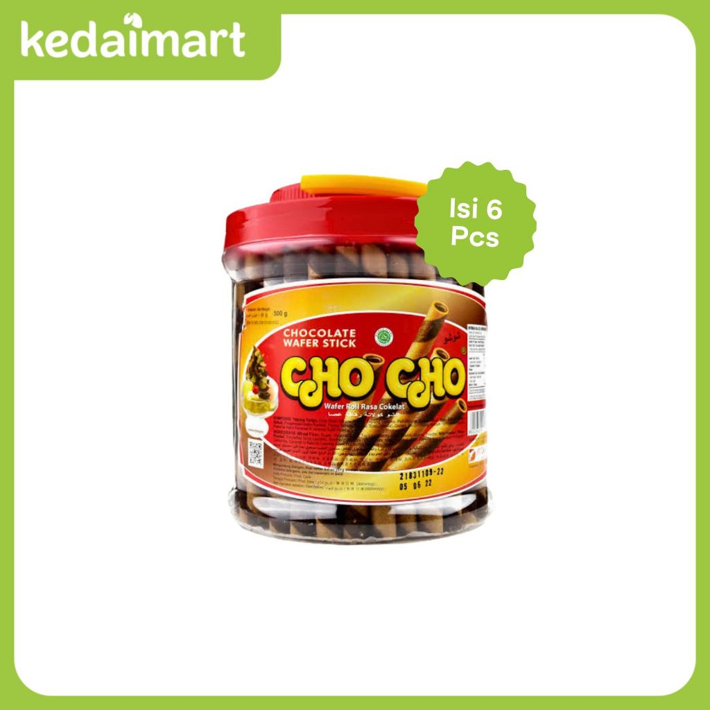 

Cho Cho Wafer Stick Choco 500 Gram x 6 Pcs