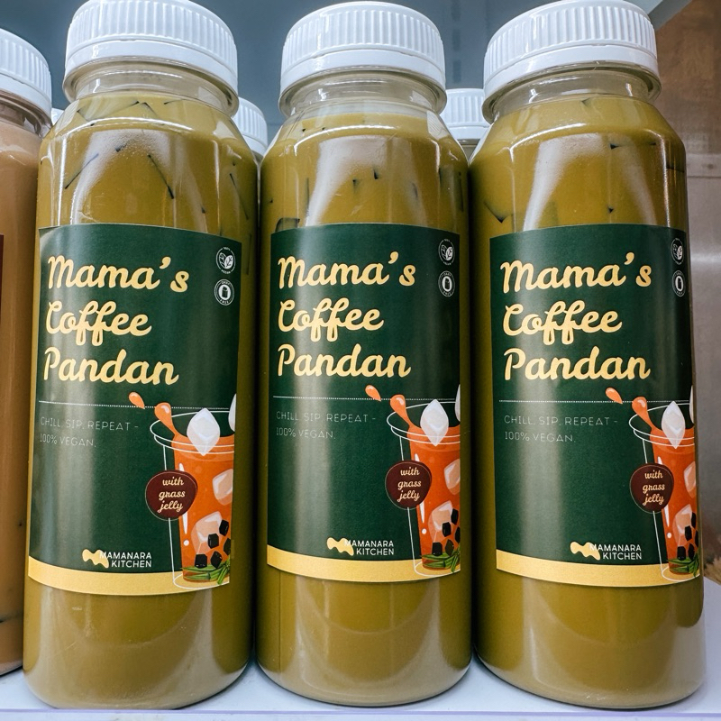 

Vegan Coffee Pandan with GrassJelly