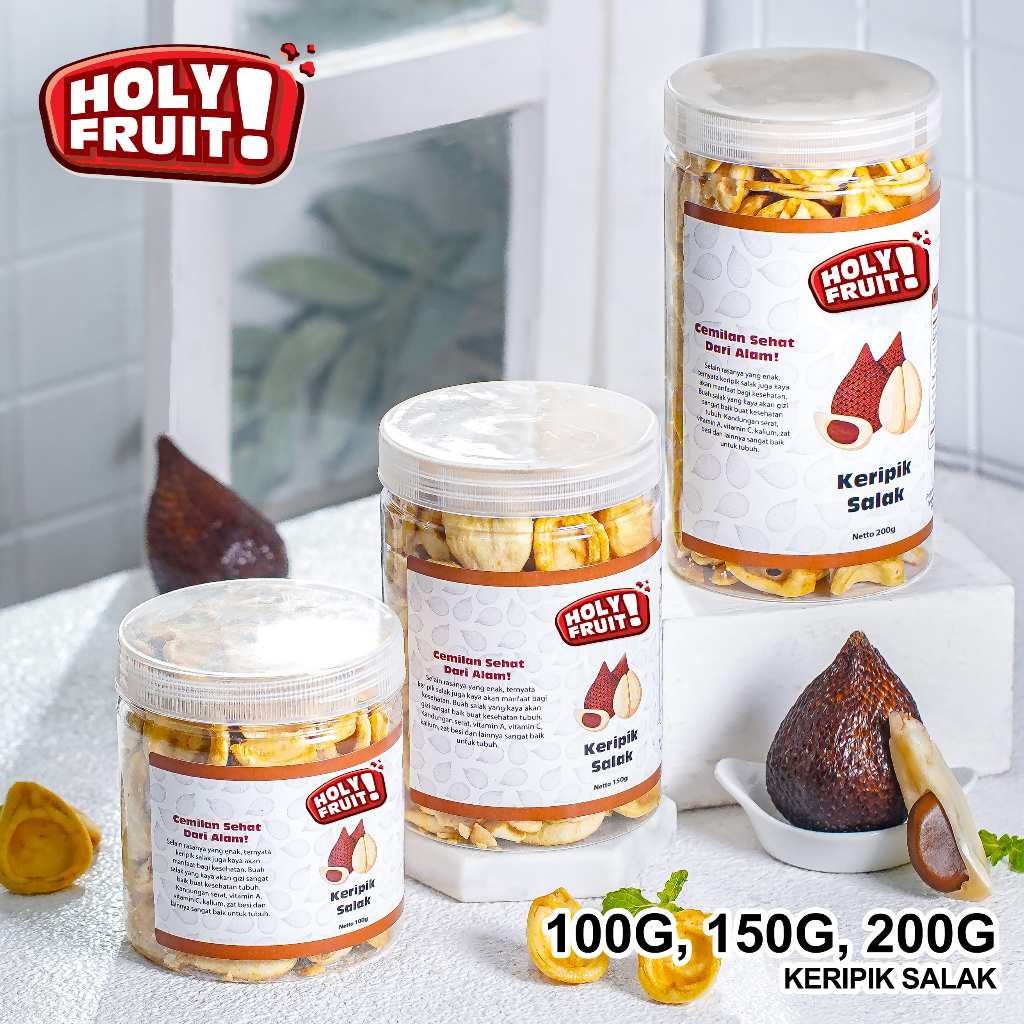 

Holy Fruit Keripik Buah Salak 100g 150g 200g Asli