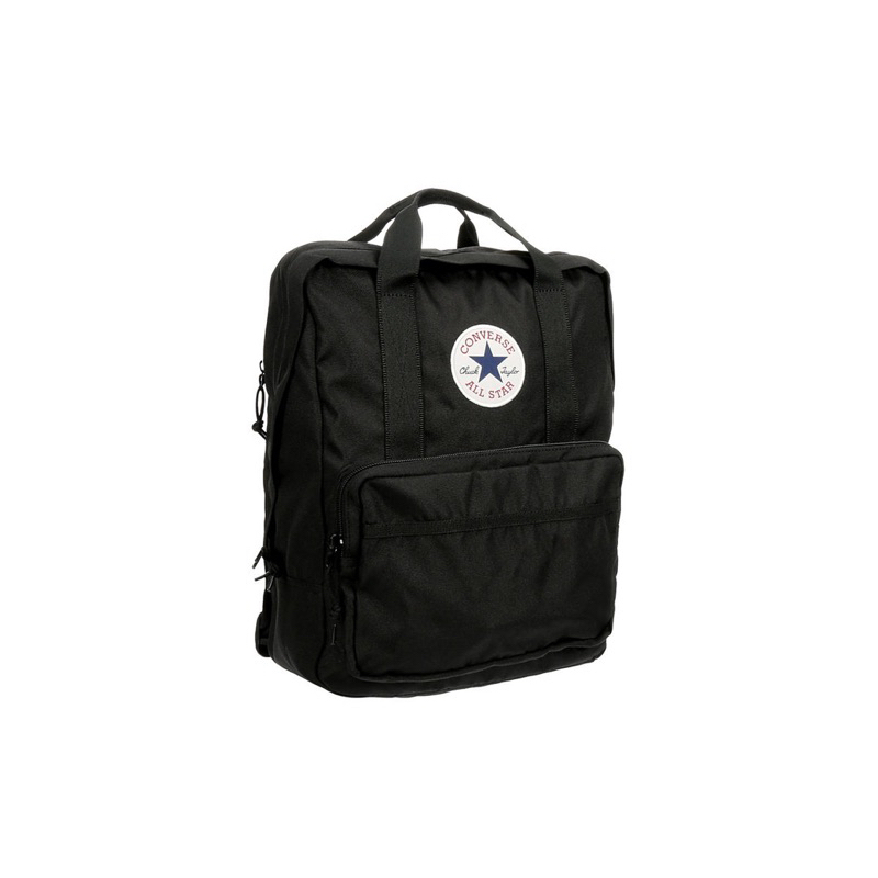 Tas Converse Small Square Backpack - Hitam Original 100% Resmi PT MAP