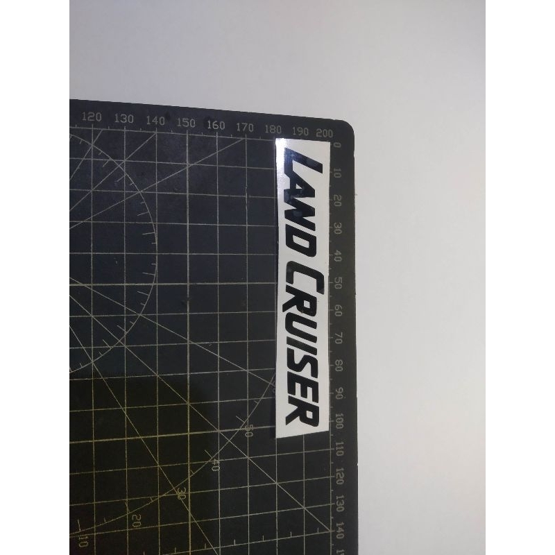 stiker cutting land cruiser