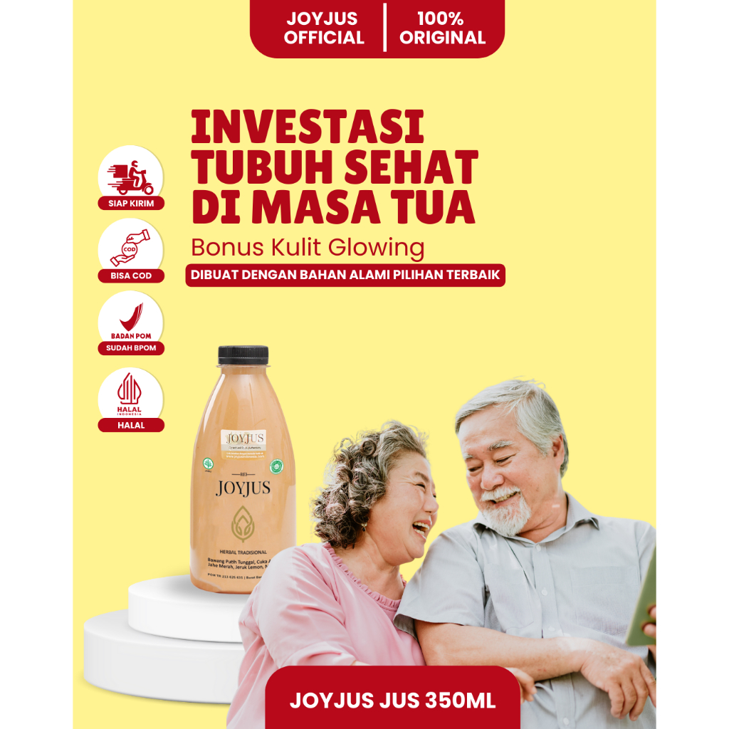 

JOYJUS MINI 350ml / Jahe Merah Lemon Cuka Apel Madu Bawang Lanang