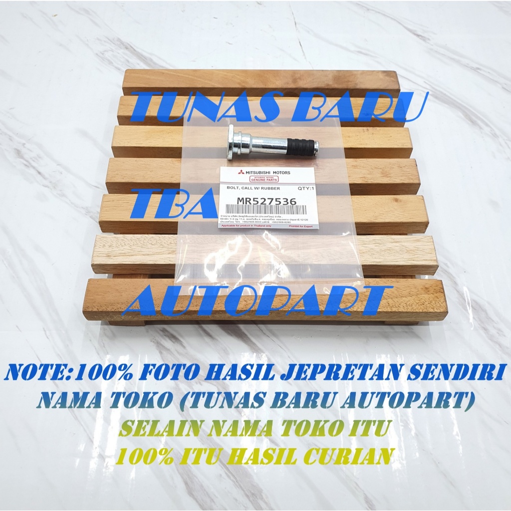 PIN KALIPER BAUT CAKRAM BAUT CALIPER L200 KARET MR527536