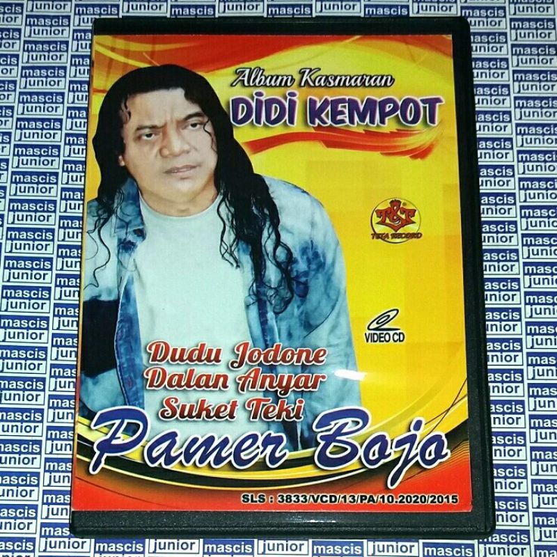 VCD Album Kasmaran Didi Kempot - Pamer Bojo V CD ORIGINAL