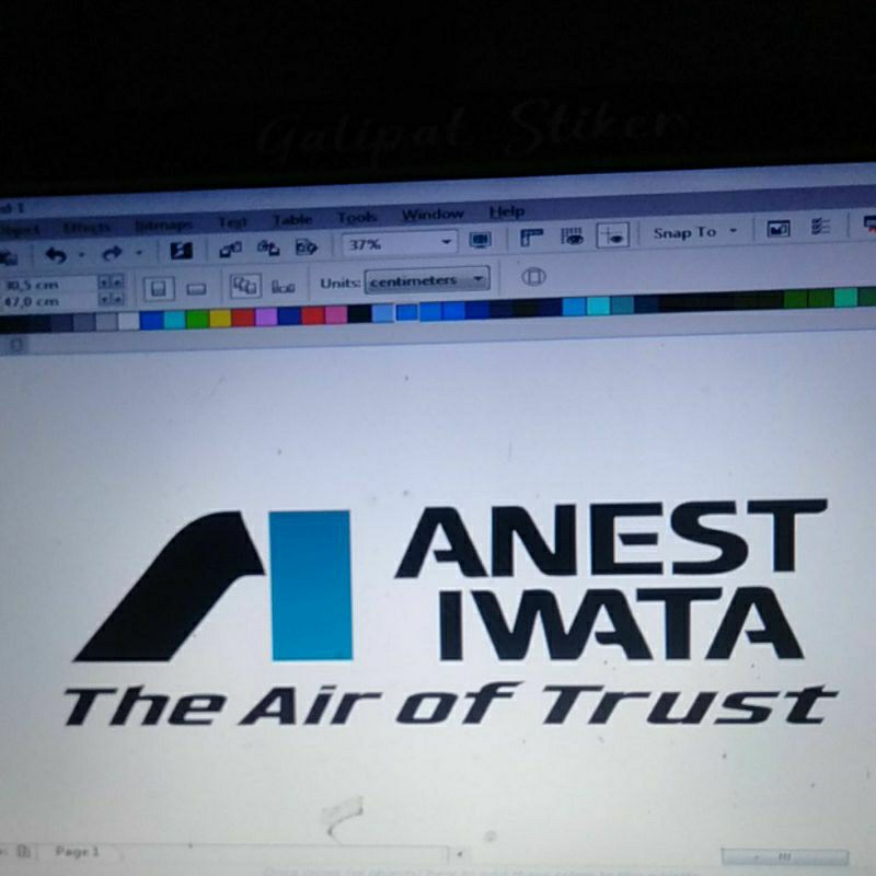 

stiker anestiwata the air of trust