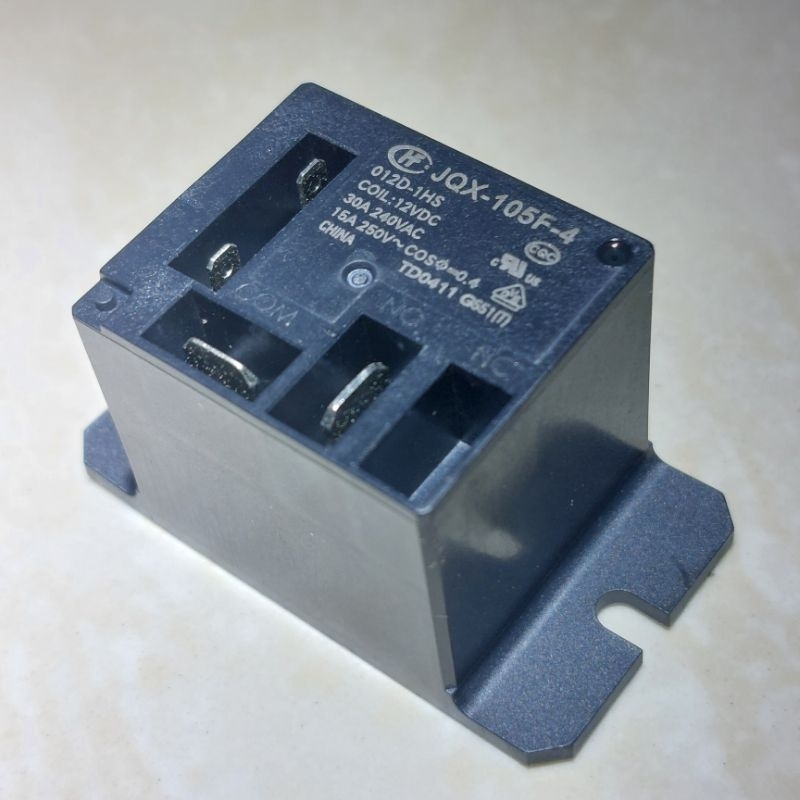 Relay HF105F-4 HF 105F-4 JQX-105F-4 Coil 12 Volt DC 012D-1HS 12VDC 12V