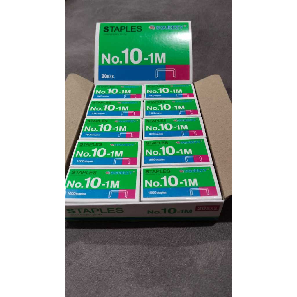 

PACK - staples no. 10, isi stapler kecil, isi stapler no. 10, isi hekter kecil