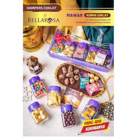 

Hampers Kue kering Lebaran Trend idul fitri pakertan isi 5 toples