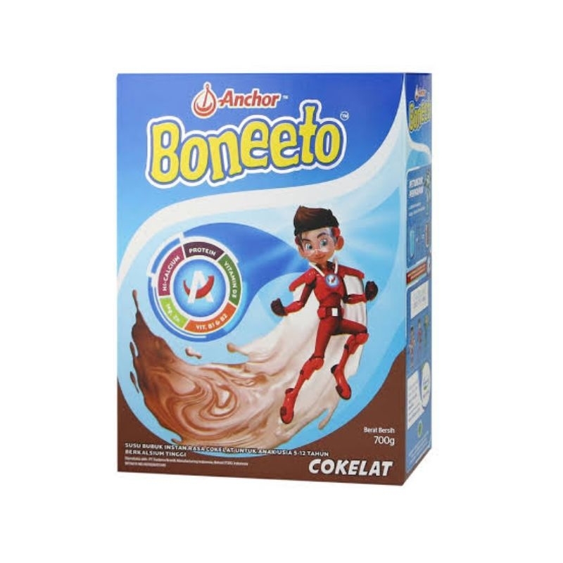 

Boneto Boneeto Susu Bubuk Anak Sekolah Creamy Coklat Cokelat 685g - Nutrisi Pertumbuhan Anak untuk Daya Pikir dan Tubuh Aktif