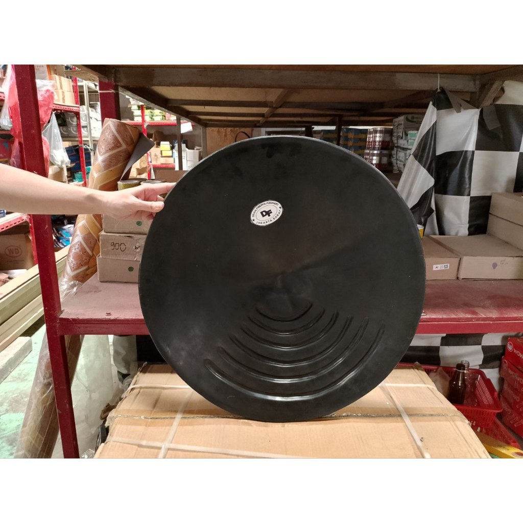 50CM HITAM GERIGI ALAT DULANGAN MAS FIBER DULANG EMAS FIBERGLASS