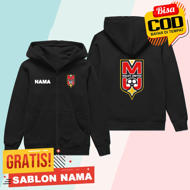 Zipper Anak Malut United / Jaket Anak Laki Laki & Perempuan Malut United