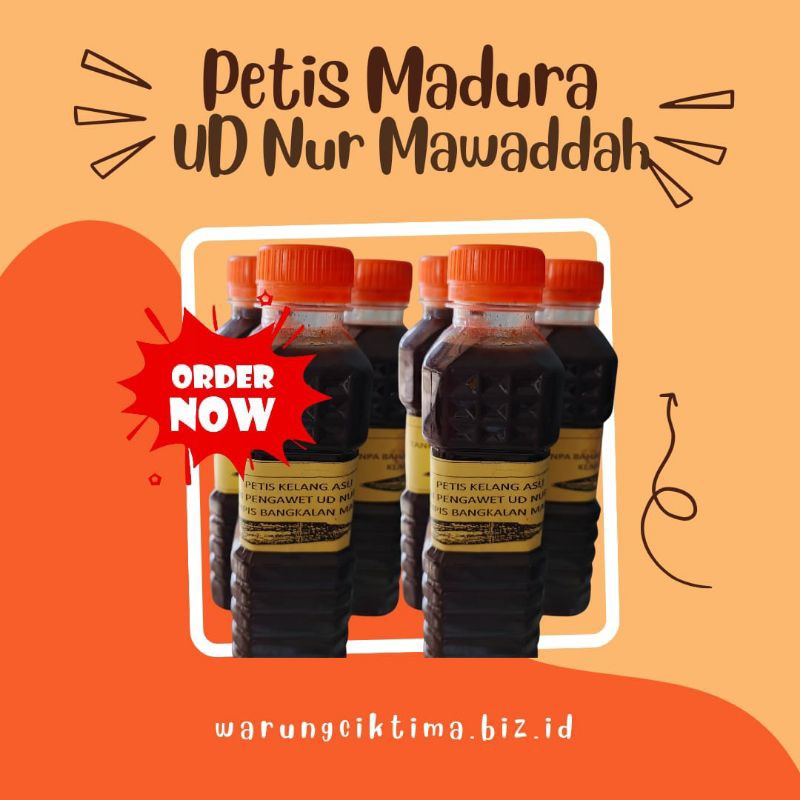 

PETIS MADURA UD NUR MAWADDAH + Free Bubble Wrap, Packing Kardus, dan Fragile Solasi