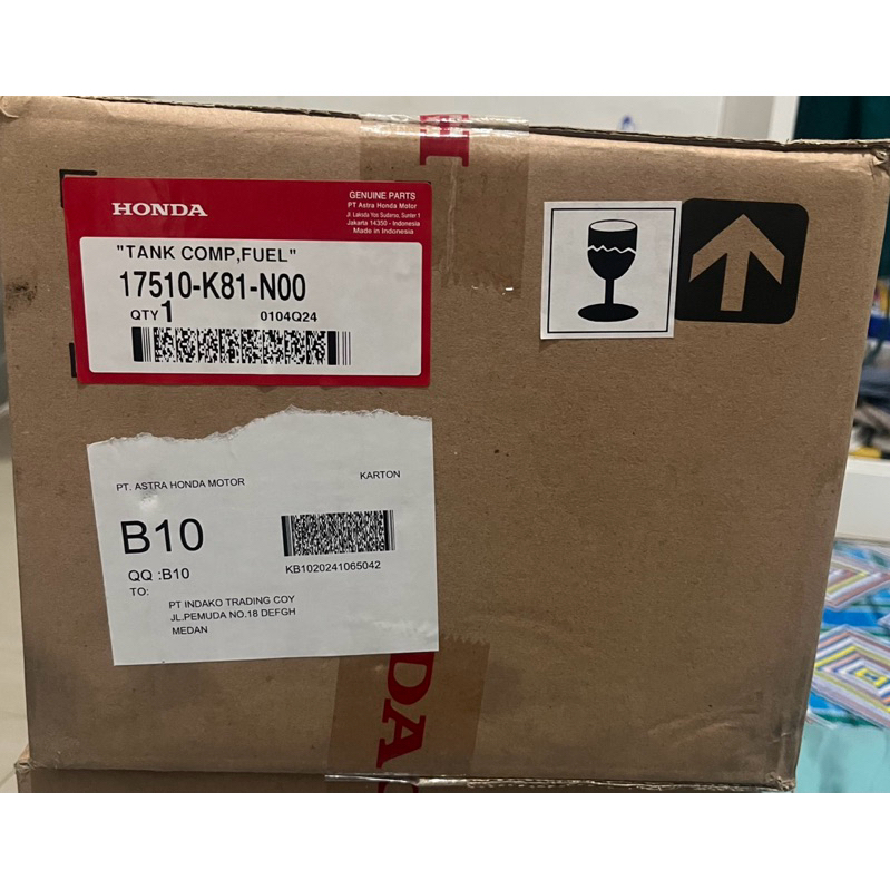 Tangki Bensin Honda Beat Esp 17510K81N00