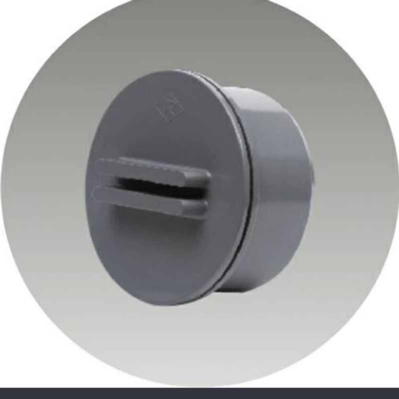 CLEAN OUT RUCIKA 4" inch D PVC / CO / TUTUP PIPA 4"