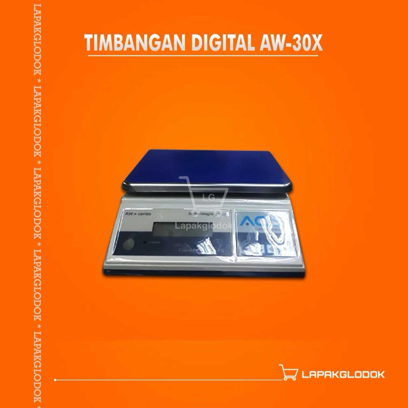 Timbangan Digital - Timbangan Duduk Digital - Kapasitas 30 Kg