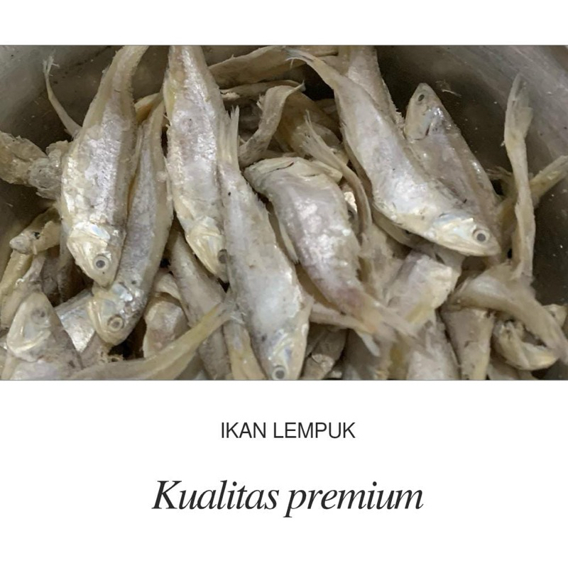 

ikan lempuk asin/ ikan bilis putih premium