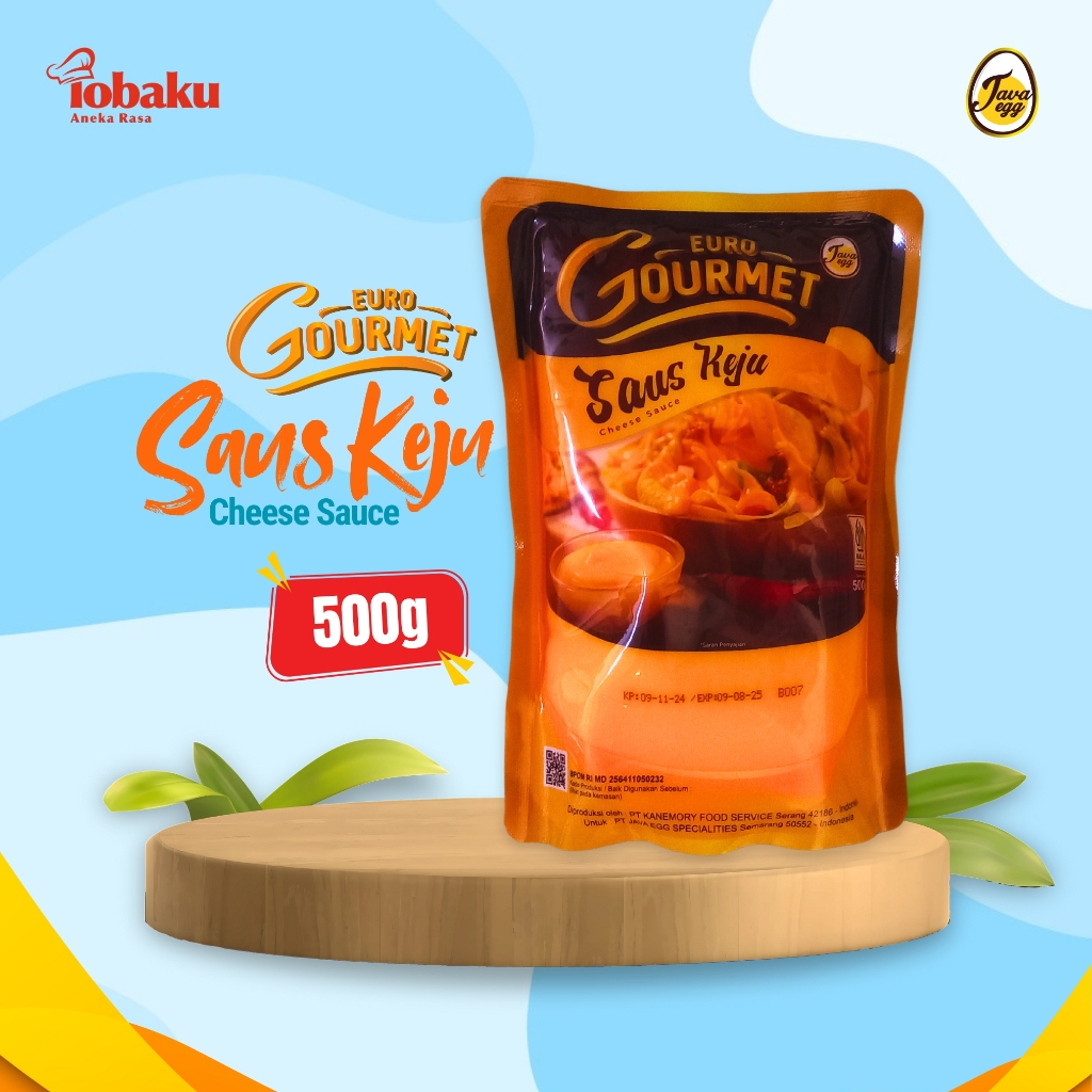 

EURO GOURMET Cheese Sauce - Saus Keju Kemasan 500g _