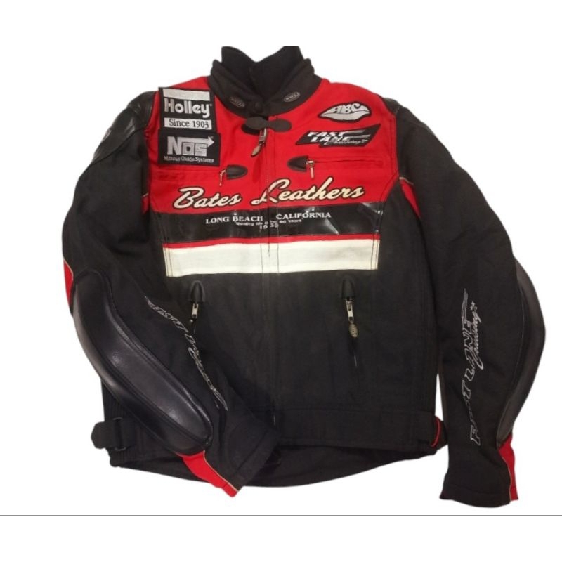 Custom Bates Leather Jacket not yellow corn simpson avirex schott perfecto vanson