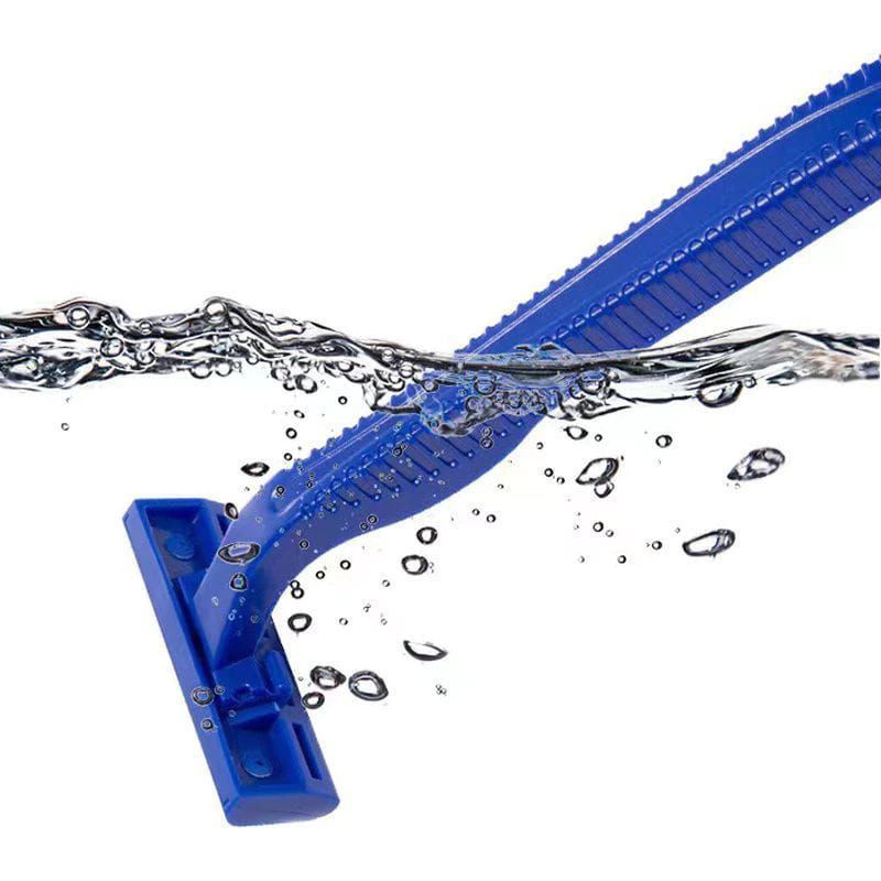 FGD 1 Lusin 12Pcs Goliath Pisau Cukur 2 Mata Pisau Cukur Kumis Cukur Jenggot Pria Voxy Goliath