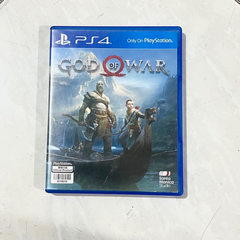 God Of War 2018 BD PS4 original kaset cd reg 3
