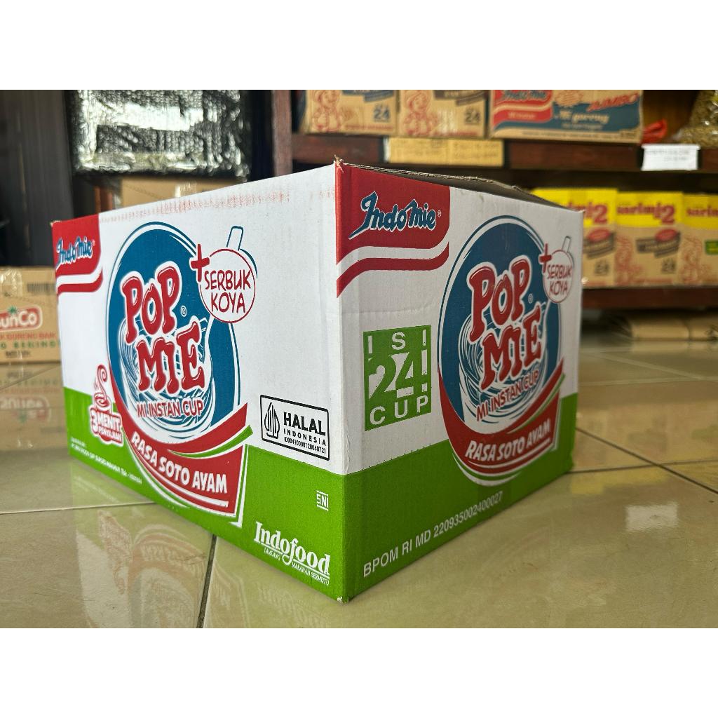 Pop Mie cup 1 Dus / Carton Termurah