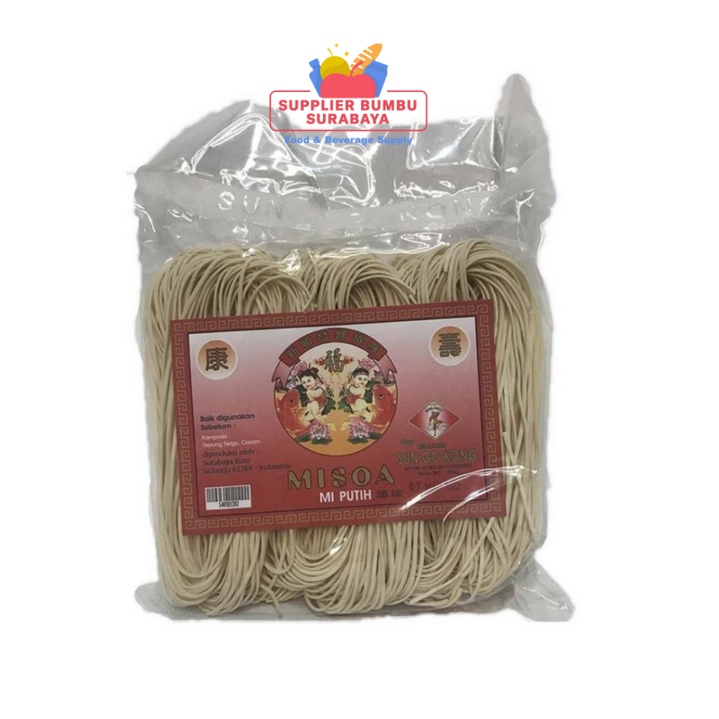 

Misoa / Misua / Mi Putih Kera Sakti / Sun Go Kong 250g Halal
