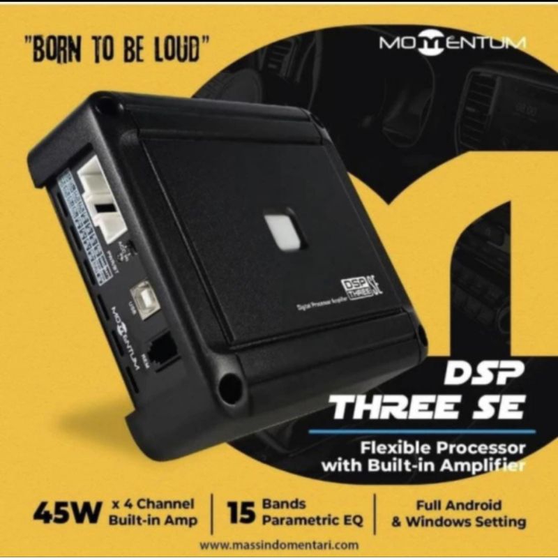 Processor Momentum DSP Three SE - DSP Momentum 3 SE-yaafi car audio
