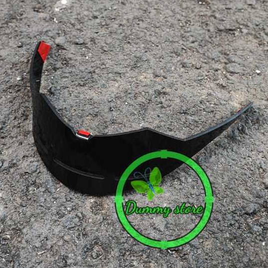 Spoiler Helm ZEUS 811 DARK / Spoiler Helm ZEUS 811 hitam
