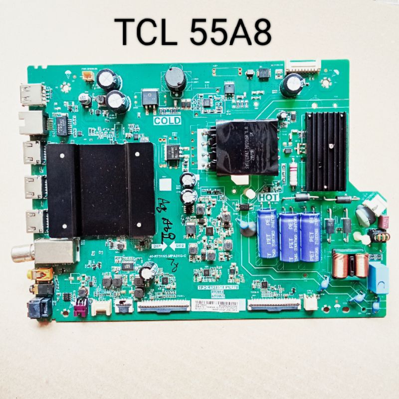 MB Mainboard Tv Led Android TCL 55A8