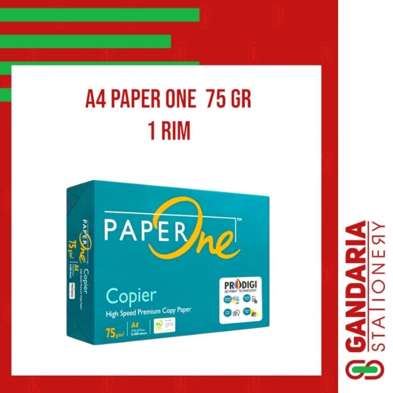 

Kertas HVS - A4 75gram - Kertas Foto copy A4 75 Gr [ 1 RIM ]