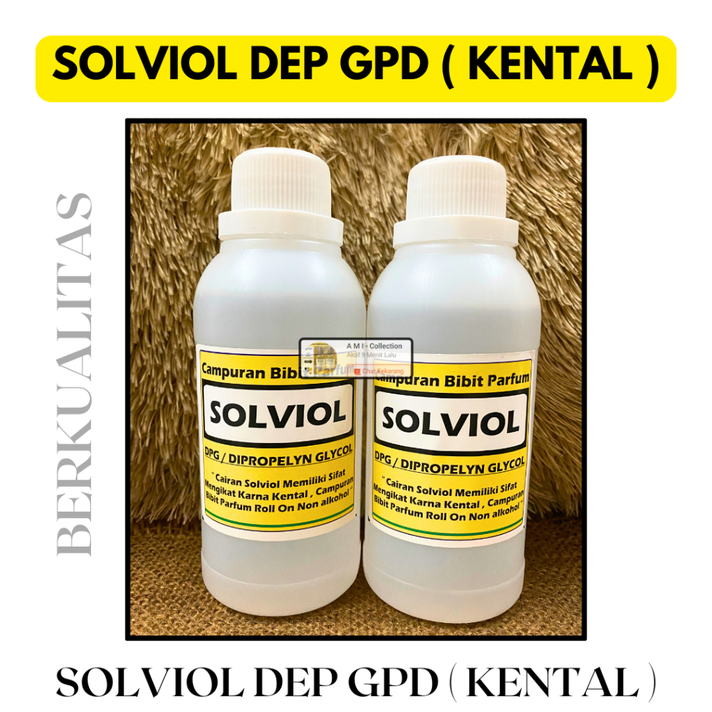 Campuran Bibit Parfum SOLVIOL ( 250 ML SEGEL ) DEP DGP