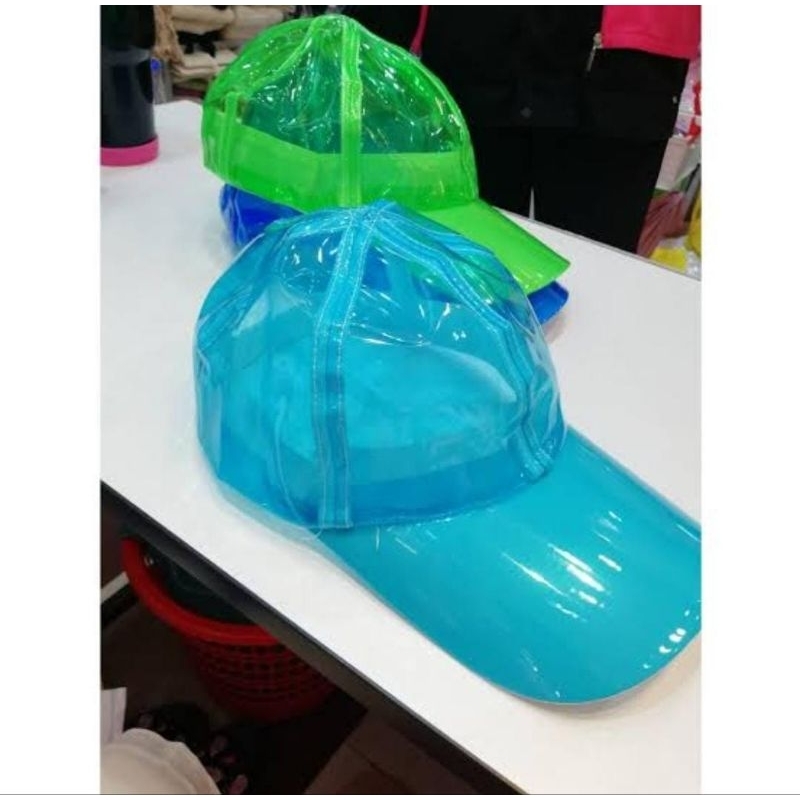 Topi Transparan Thailand Topi Anti Air Topi Hujan Topi Pria Topi Wanita