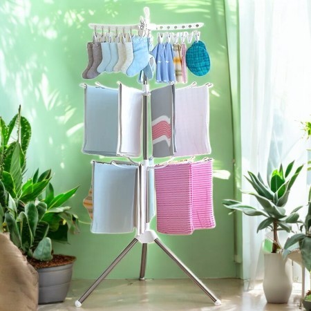 Jemuran Baju Bayi - Jemuran Menara - Jemuran Portable Jemuran indoor outdoor Jemuran tingkat